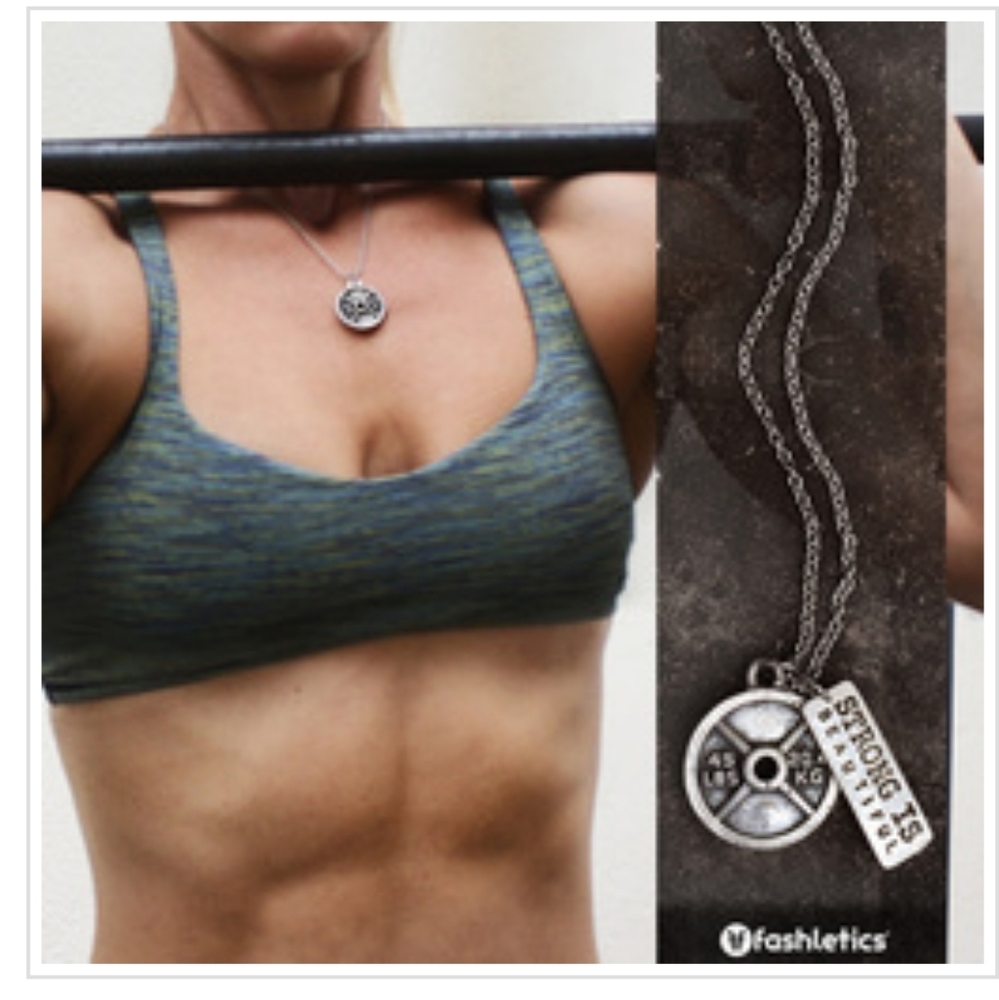 Fitness-Crossfit Inspirational Necklace - Picture 5 of 5